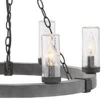 Load image into Gallery viewer, Sawyer Outdoor Chandelier in Detail.