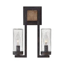 Load image into Gallery viewer, Sawyer Outside Area Wall Light in Sequoia.