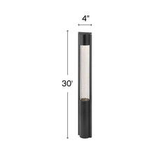 Load image into Gallery viewer, Shelter Bollard - line drawing.