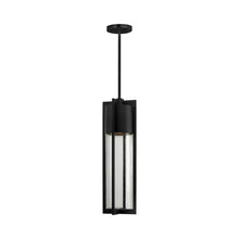 Load image into Gallery viewer, Shelter Outside Area Pendant Light in Medium/Black.