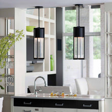 Load image into Gallery viewer, Shelter Outside Area Pendant Light in kitchen.