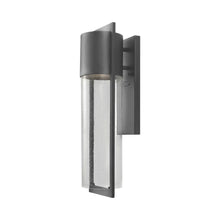 Load image into Gallery viewer, Shelter Outside Area Wall Light in Medium Round/Hematite.