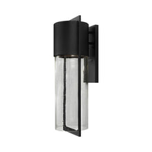 Load image into Gallery viewer, Shelter Outside Area Wall Light in Large Round/Black.