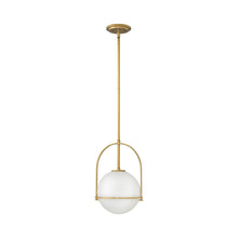 Load image into Gallery viewer, Somerset Pendant Light in Medium/Heritage Brass.