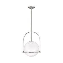 Load image into Gallery viewer, Somerset Pendant Light in Large/Brushed Nickel.