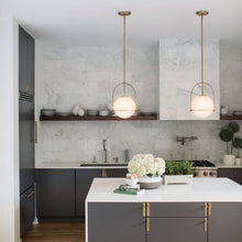 Load image into Gallery viewer, Somerset Pendant Light in dining room.