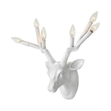 Load image into Gallery viewer, Stag indoor Wall Light in Detail.