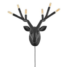 Load image into Gallery viewer, Stag indoor Wall Light in Detail.