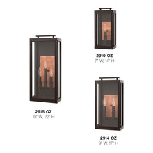 Load image into Gallery viewer, Sutcliffe Outdoor Wall Light in Detail.