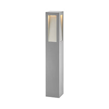 Load image into Gallery viewer, Taper LED Bollard in Titanium.