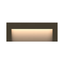 Load image into Gallery viewer, Taper Led Deck Light in Wide Horizontal/Bronze.