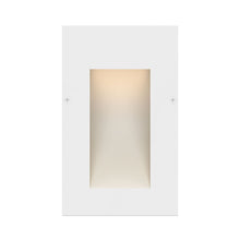 Load image into Gallery viewer, Taper LED Step Light in Vertical/Satin White.