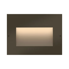 Load image into Gallery viewer, Taper LED Step Light in Horizontal/Bronze.