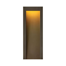Load image into Gallery viewer, Taper Outdoor LED Wall Light in Textured Oil Rubbed Bronze (Large).