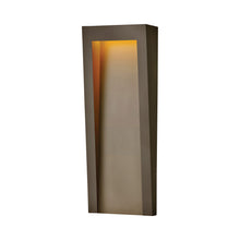 Load image into Gallery viewer, Taper Outdoor LED Wall Light in Detail.