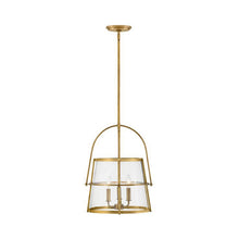 Load image into Gallery viewer, Tournon Pendant Light in Heritage Brass.