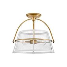 Load image into Gallery viewer, Tournon Semi Flush Mount Ceiling Light in Detail.