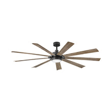 Load image into Gallery viewer, Turbine LED Ceiling Fan in Matte Black (80-Inch).