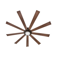 Load image into Gallery viewer, Turbine Led Ceiling Fan in Detail.