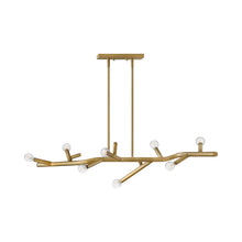 Load image into Gallery viewer, Twiggy Linear Pendant Light in Light Brass.