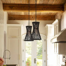 Load image into Gallery viewer, Twyla Pendant Light in kitchen.