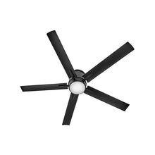Load image into Gallery viewer, Vail Led Flush Mount Ceiling Fan in Detail.
