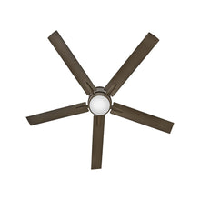Load image into Gallery viewer, Vail Led Flush Mount Ceiling Fan in Detail.
