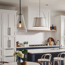Load image into Gallery viewer, Vance Pendant Light in dining room.