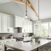 Load image into Gallery viewer, Vance Pendant Light in dining room.