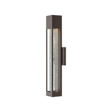 Load image into Gallery viewer, Vapor Outside Area Wall Light in Medium/Bronze.