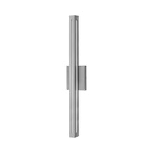Load image into Gallery viewer, Vue Outdoor LED Wall Light in Large/Titanium.