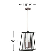 Load image into Gallery viewer, Walker Outside Area Pendant Lightin in line drawing.