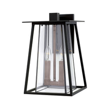 Load image into Gallery viewer, Walker Outdoor Wall Light in Medium/Black.