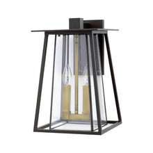 Load image into Gallery viewer, Walker Outdoor Wall Light in Medium/Buckeye Bronze.