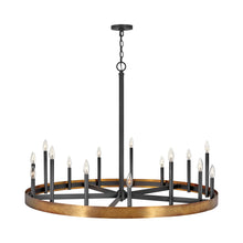 Load image into Gallery viewer, Wells Round Chandelier (15-Light).