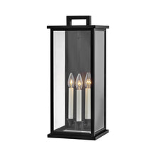 Load image into Gallery viewer, Weymouth Outdoor Wall Light in Large/Black.