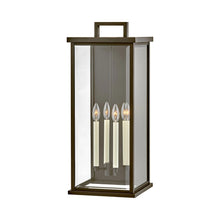 Load image into Gallery viewer, Weymouth Outside Area Wall Light in X-Large/Oil Rubbed Bronze.