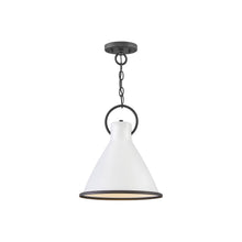 Load image into Gallery viewer, Winnie Pendant Light in Small/Polished White.