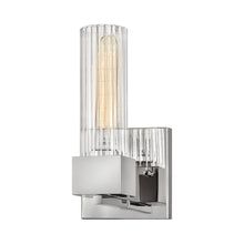 Load image into Gallery viewer, Xander Bath Wall Light in Polished Nickel.