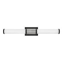 Load image into Gallery viewer, Zevi LED Bath Vanity Light in Black/Chrome (Large).