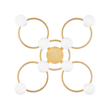 Load image into Gallery viewer, Hope 8-Light Semi-Flush Mount Ceiling Light in Detail.