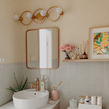 Load image into Gallery viewer, Hope Bath Vanity Light in bathroom.