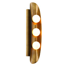 Load image into Gallery viewer, Hopper Wall Light (3-Light).