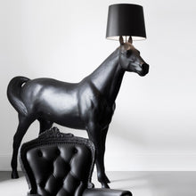 Load image into Gallery viewer, Horse Floor Lamp in Detail.