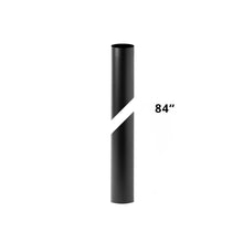 Load image into Gallery viewer, 7' Round Outdoor Post - line drawing.