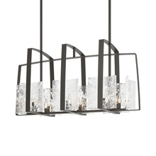 Load image into Gallery viewer, Arc Linear Pendant Light in Dark Smoke.
