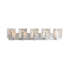 Load image into Gallery viewer, Arc Vanity Wall Light in Vintage Platinum (5-Light).