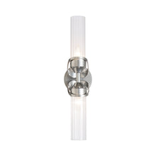 Load image into Gallery viewer, Bow Bath Wall Light in Sterling (2-Light).