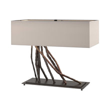 Load image into Gallery viewer, Brindille Table Lamp in Oil Rubbed Bronze/Flax.