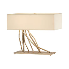 Load image into Gallery viewer, Brindille Table Lamp in Soft Gold/Natural Anna.